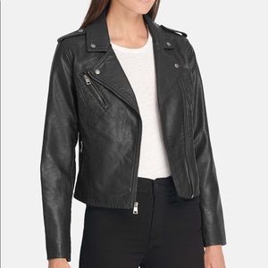 Levi’s Faux-Leather Moto Jacket